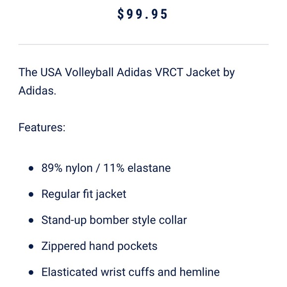 usa vb jacket - Picture 6 of 6